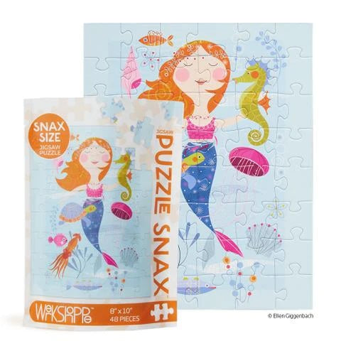 Mermaid & Friends Puzzle Snax 48pc #10205