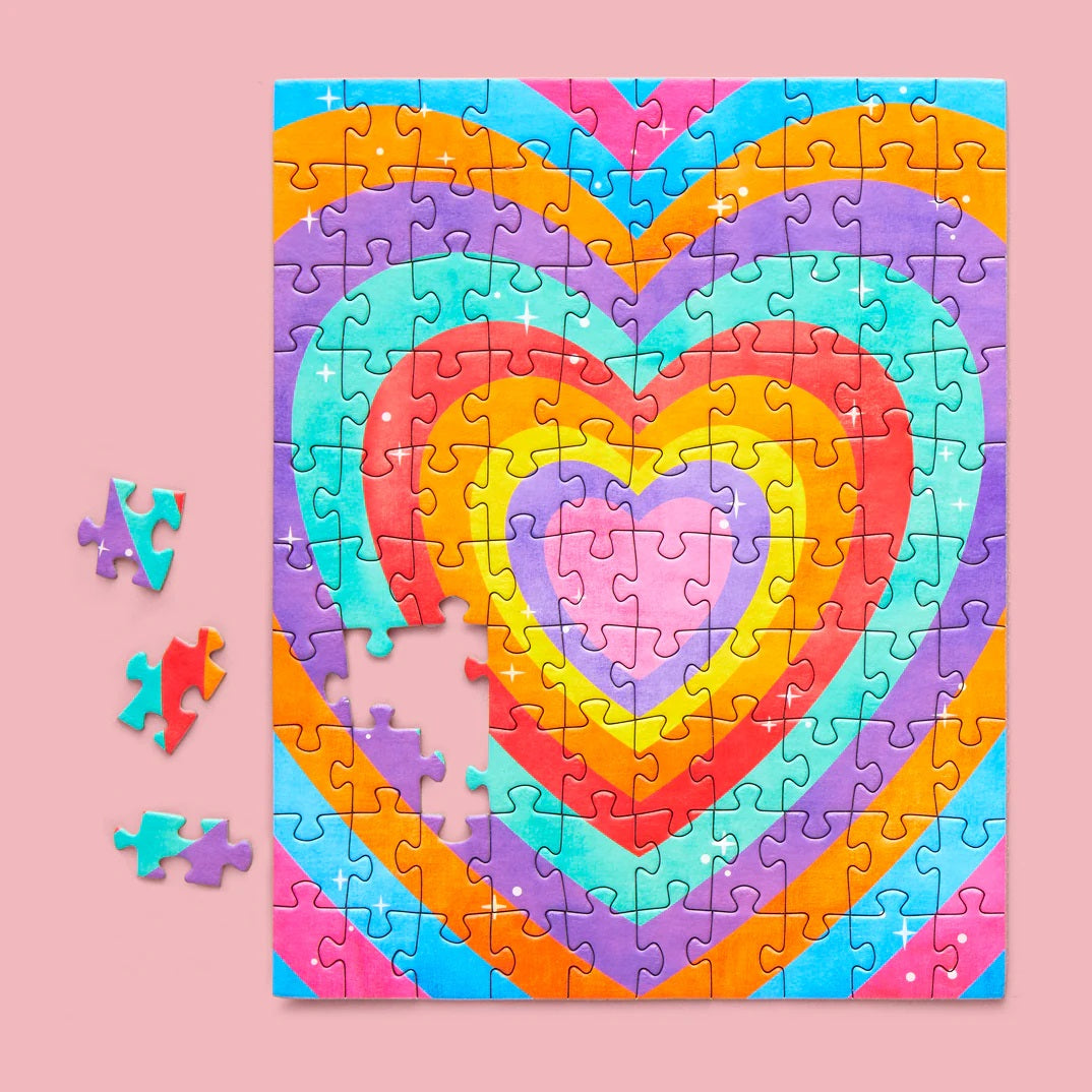 Velvet Heart Puzzle Snax 100pc #10217