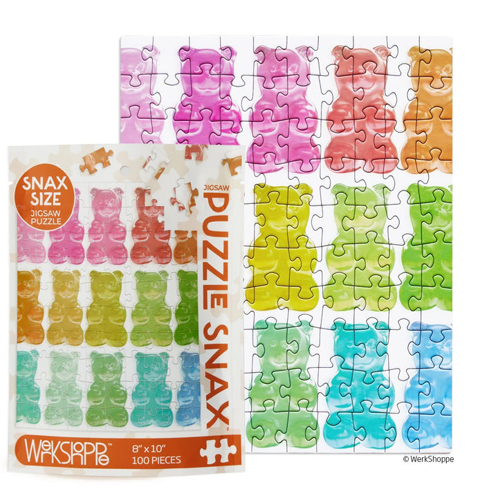 Gummy Bears Puzzle Snax 100pc #10299