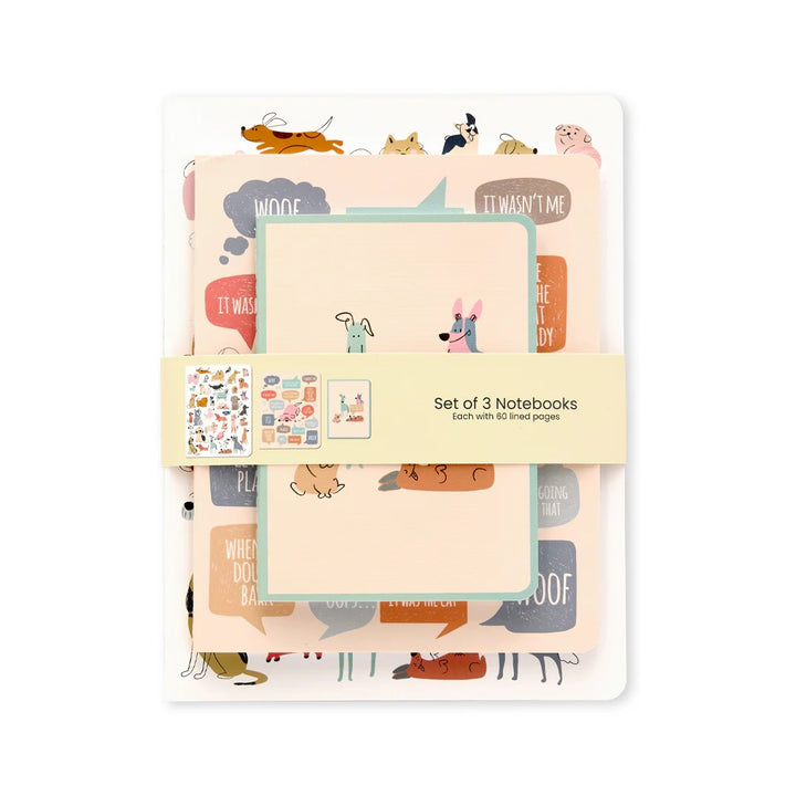 If Dogs Could Talk Notebook Set #10609
