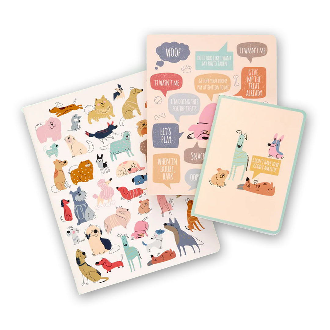 If Dogs Could Talk Notebook Set #10609