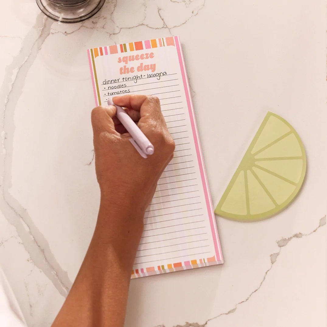 Squeeze The Day Magnetic Notepad Set #10698