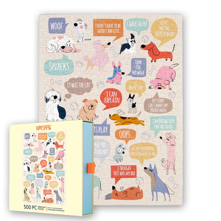 If Dogs Could Talk Puzzle 500pc #10829