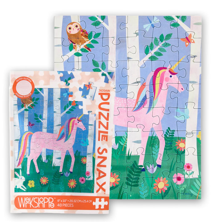 Unicorn Forest Puzzle Snax 48pc #10837