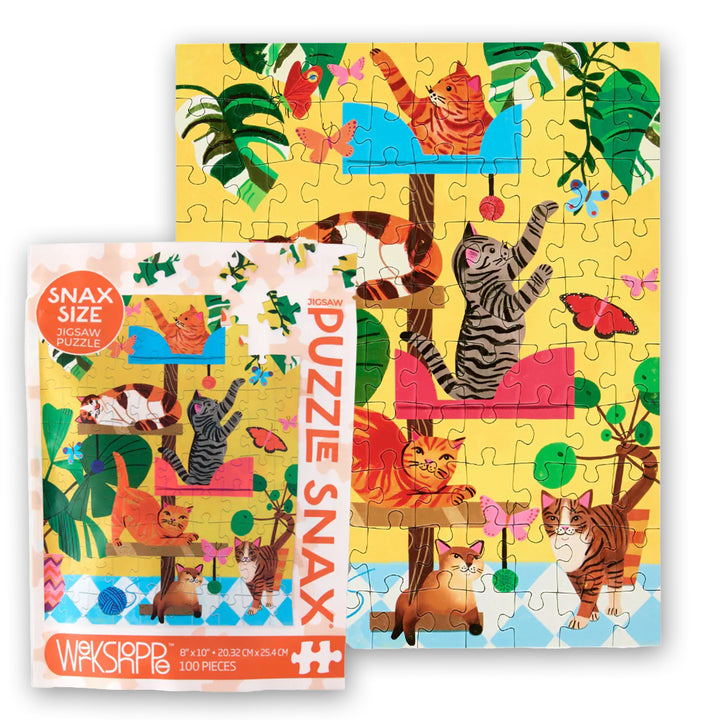 Cat Tree Puzzle Snax 48pc #10840