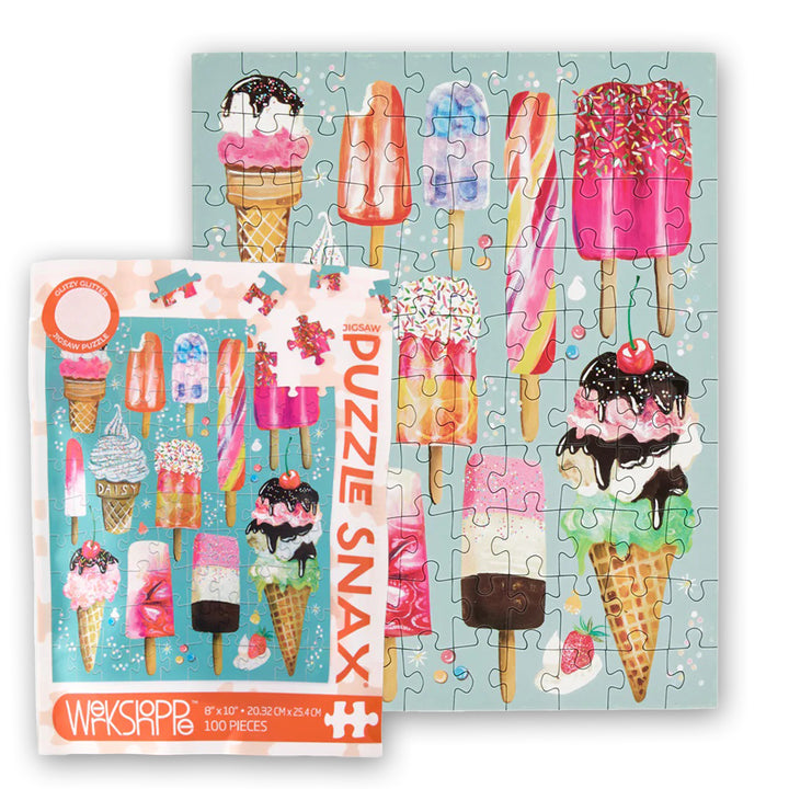 Ice Cream Pops Puzzle Snax 100pc #10842