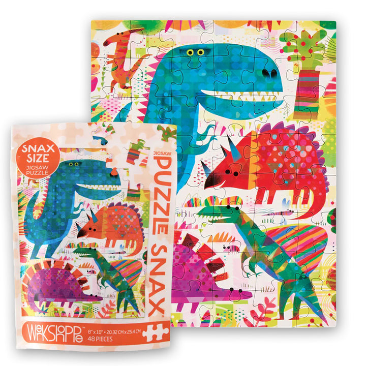 Dinosaur Day Puzzle Snax 48pc #10860