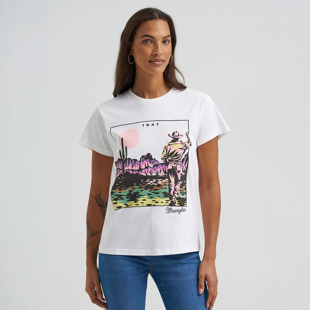 Desert Vista Retro T-Shirt #112372990