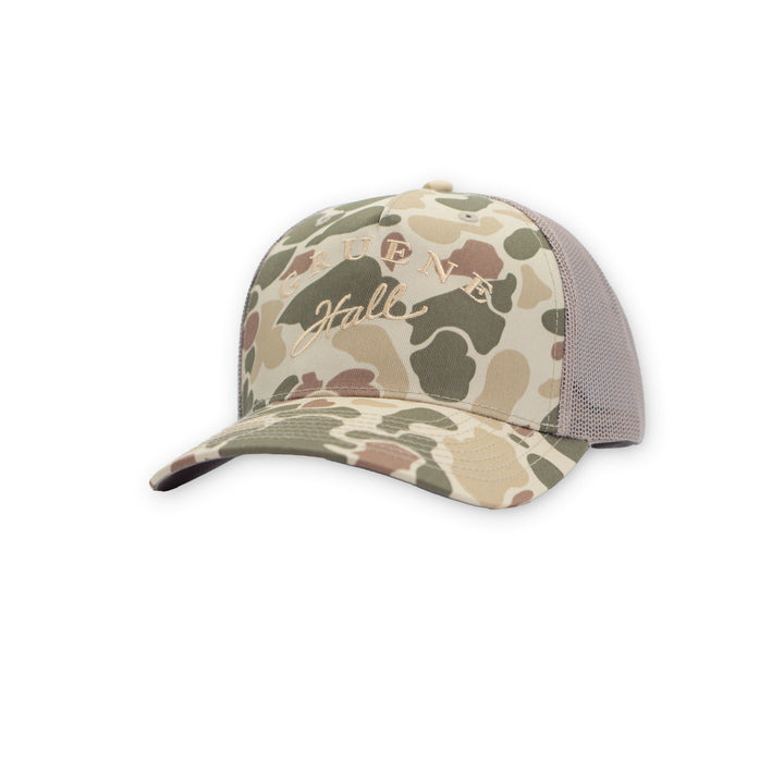 Gruene Hall Logo Camo Cap #112PFP