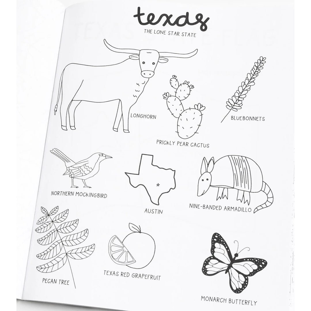 Texas Coloring Book #243390