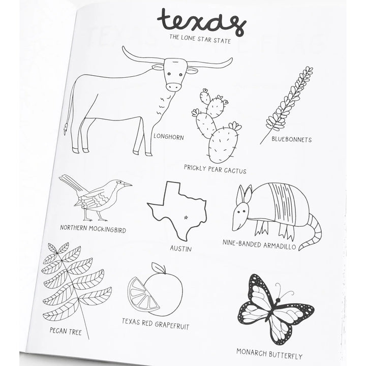 Texas Coloring Book #243390