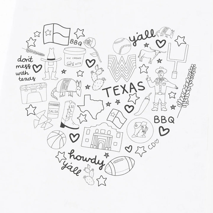 Texas Coloring Book #243390
