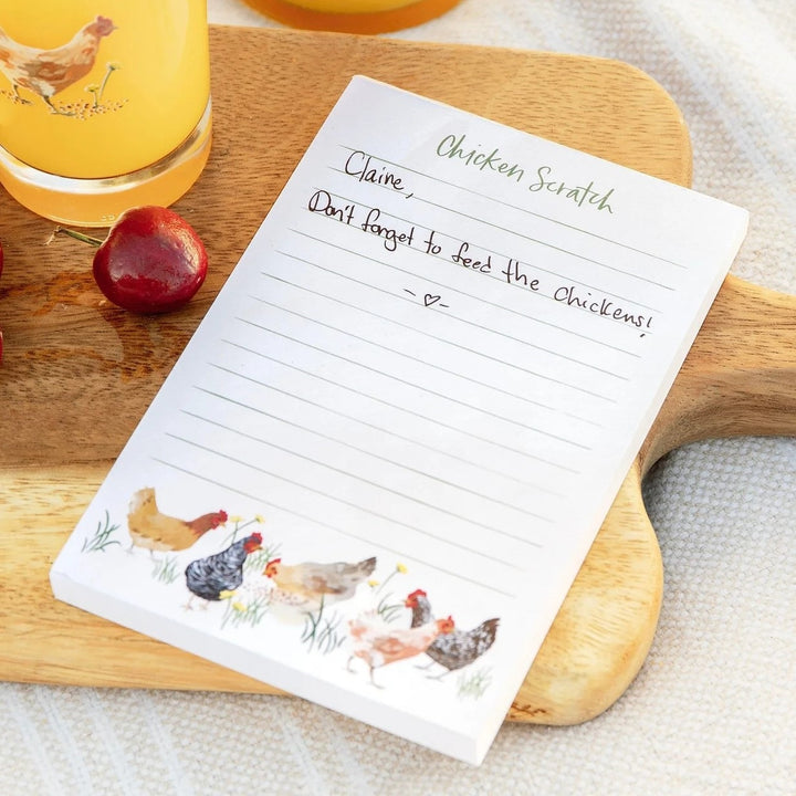 Chicken Scratch Notepad #446964