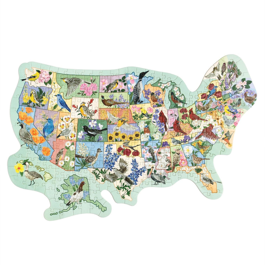Birds & Blooms Across America Puzzle 300pc #458991