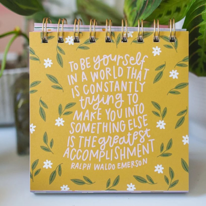 Happy Quotes Desk Calendar #469467