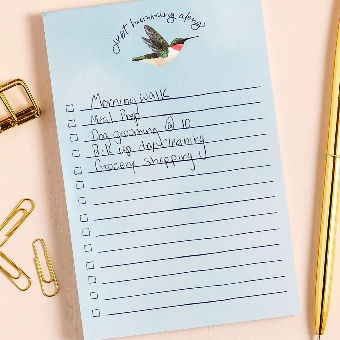 Just Humming Along Notepad #494221