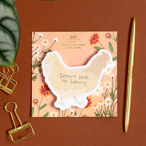 Brown Chicken Sticky Notes #511998