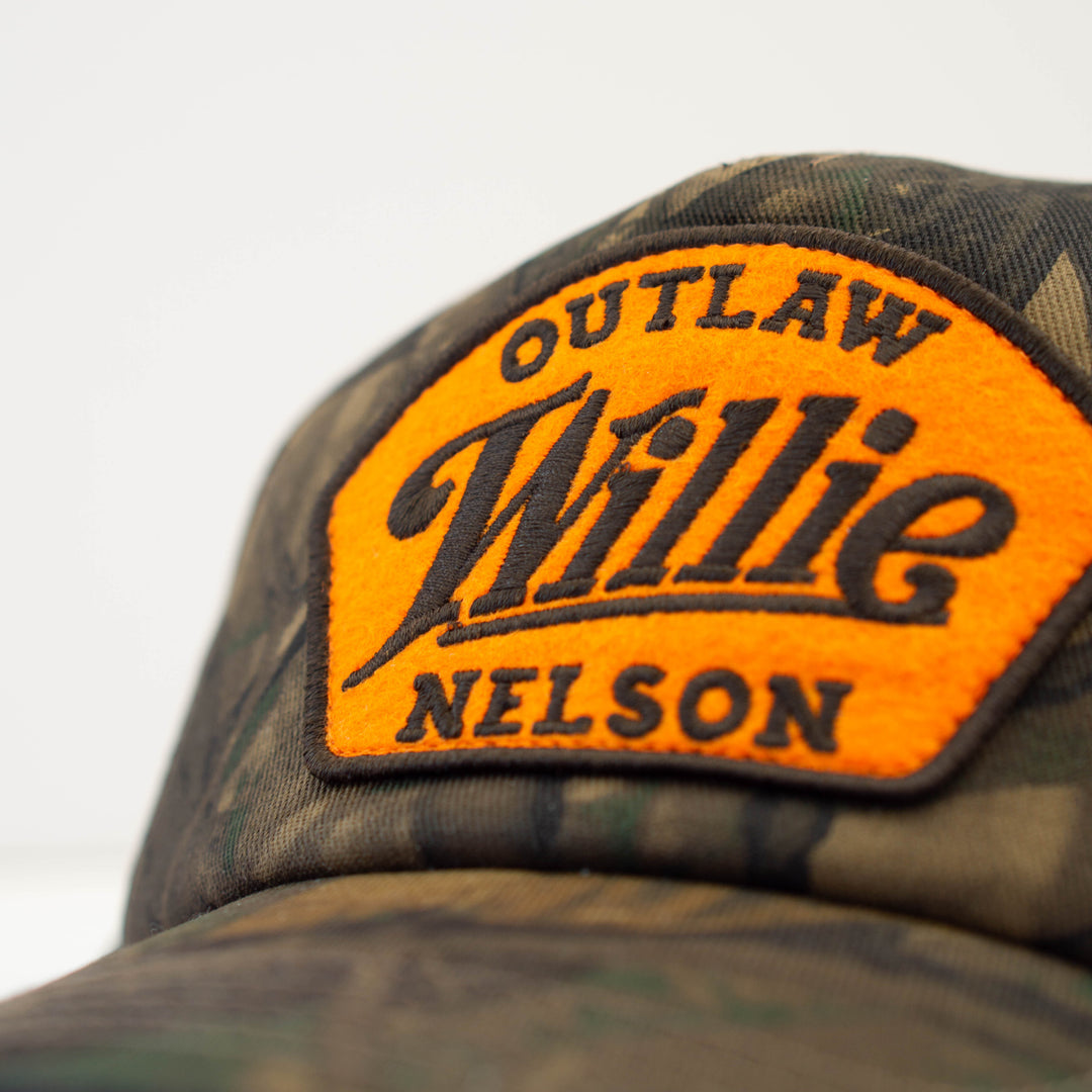 Outlaw Willie Camo Roscoe Cap #25006A