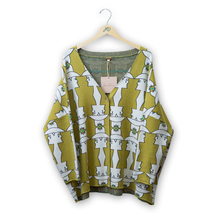 Mod Maud Boyfriend Cardigan