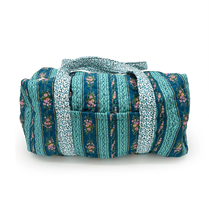 Bella Stripe Quilted Duffel Bag #QDB180PK