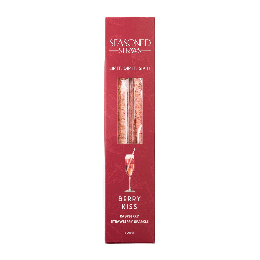 Berry Kiss Seasoned Straws