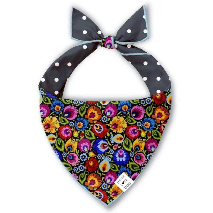 Reversible Dog Bandana