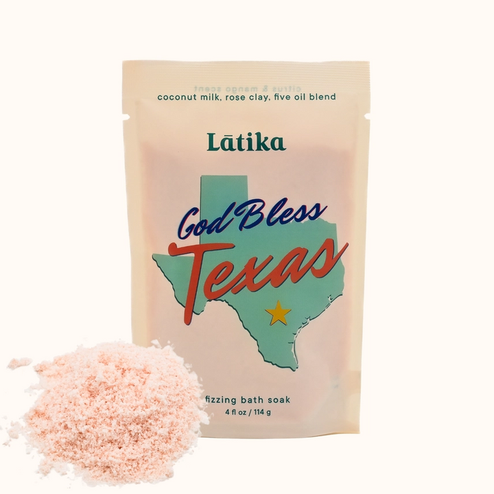 God Bless Texas Fizzing Epsom Soak