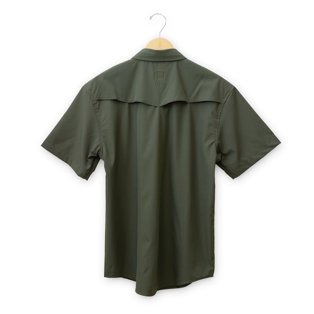Merc Pearl Snap Fishing Shirt