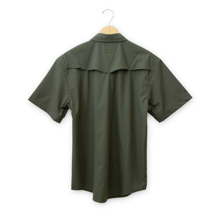 Merc Pearl Snap Fishing Shirt