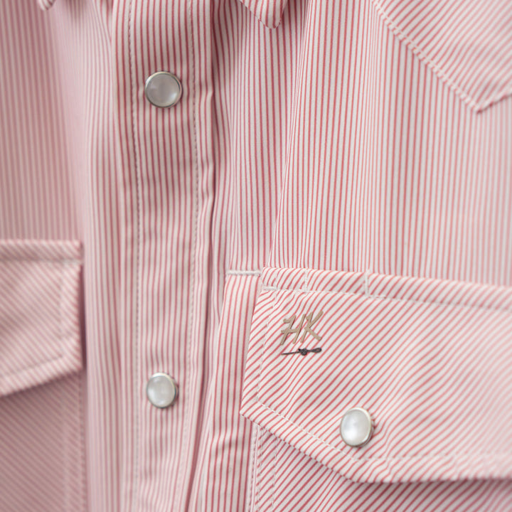 Ranch Rows Performance Pearl Snap Shirt