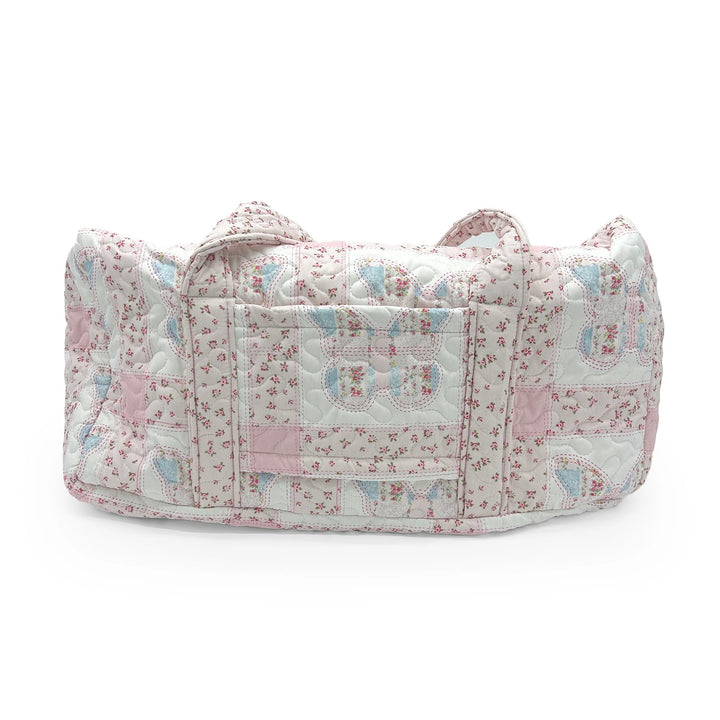 Butterfly Patch Quilted Duffel Bag #QDB214