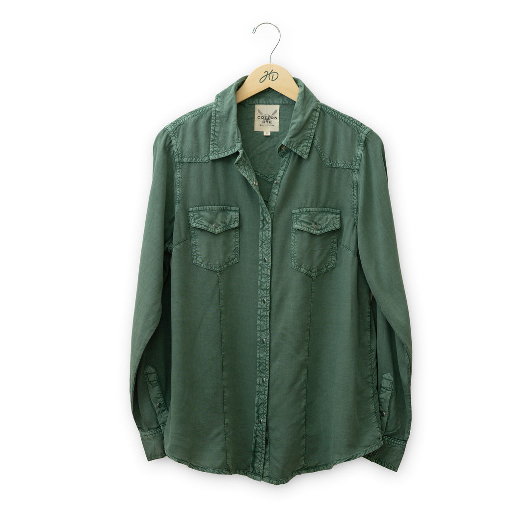 Juniper Pearl Snap Shirt #CRWW016