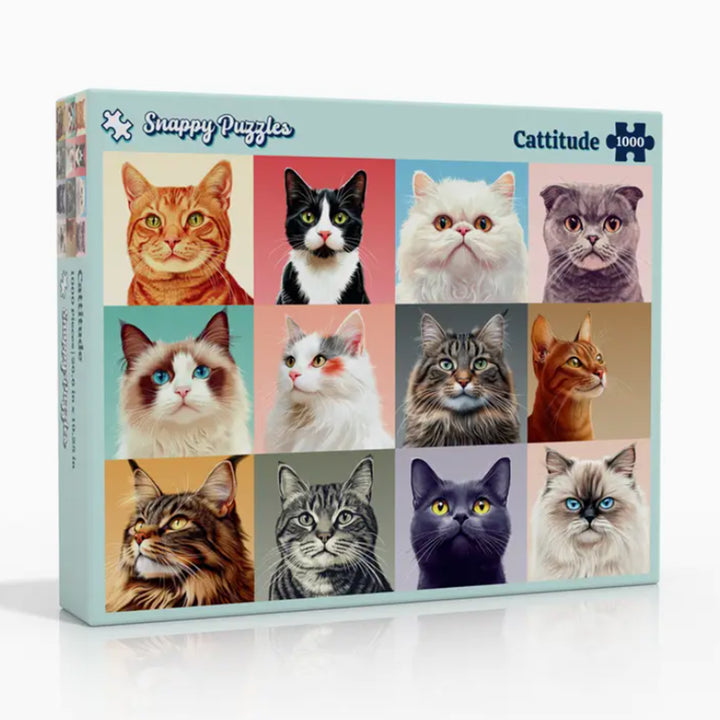 Cattitude Puzzle 1000pc
