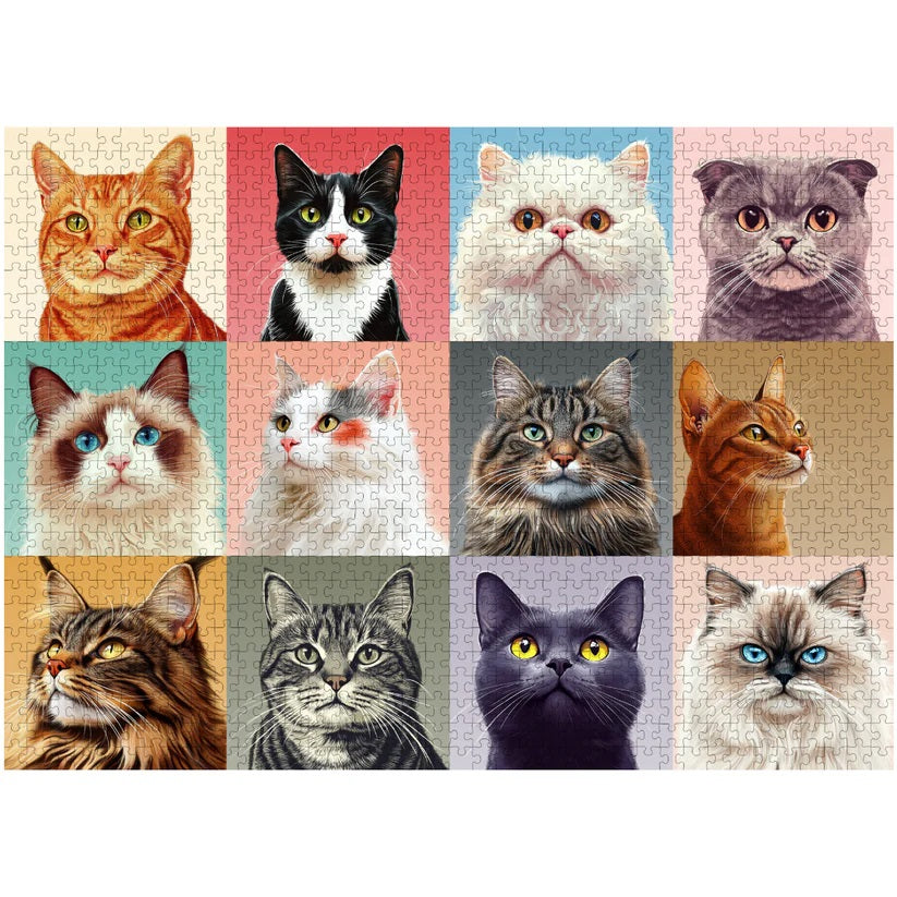 Cattitude Puzzle 1000pc