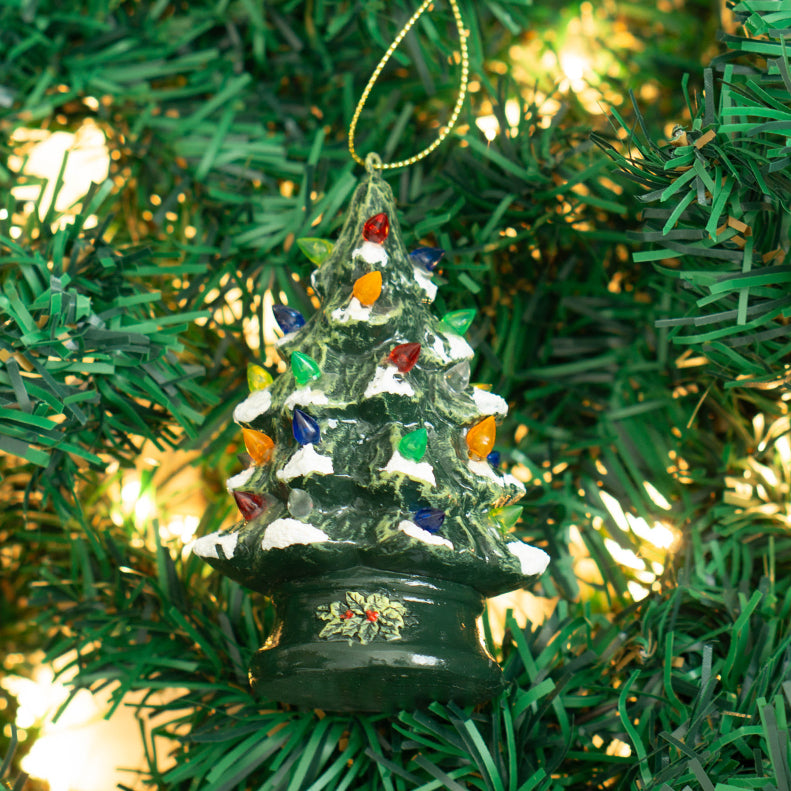 Vintage Tree Ornament #RO-3369-GR