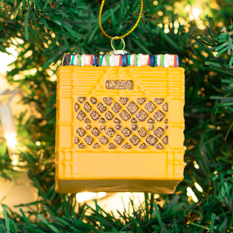 Crate of Records Ornament #GL-1137