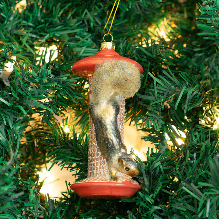 Pesky Squirrel Ornament #GL-1188
