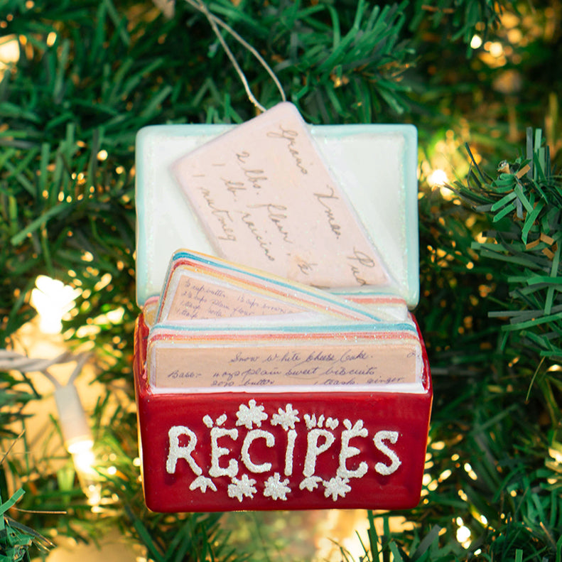 Favorite Recipes Ornament #GL-280-R