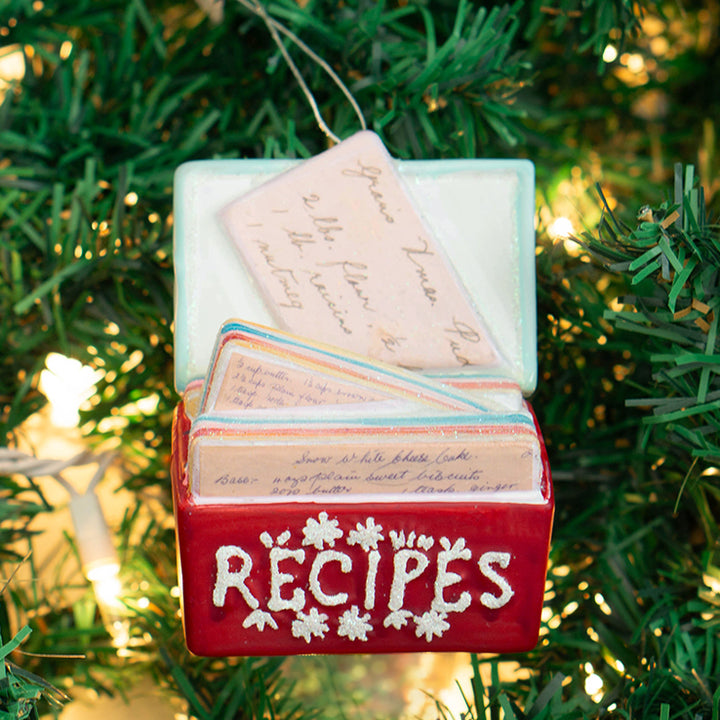 Favorite Recipes Ornament #GL-280-R
