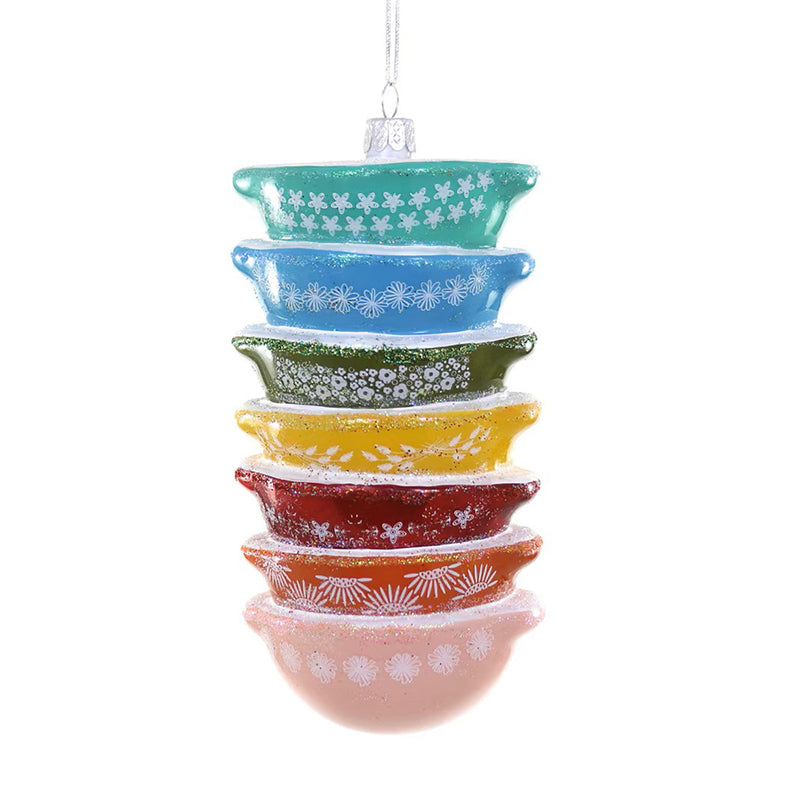 Vintage Mixing Bowl Ornament #GL-665