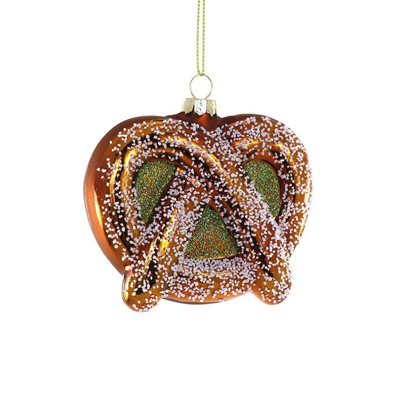 Bavarian Pretzel Ornament #GL-75