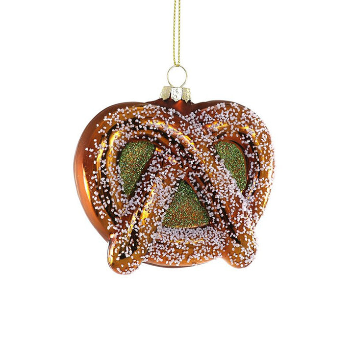 Bavarian Pretzel Ornament #GL-75