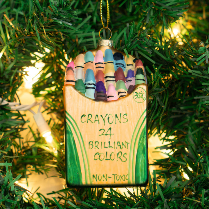 Crayon Box Ornament #GO-8034