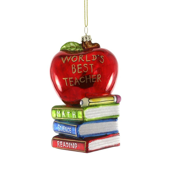 World's Best Teacher Ornament #GO-9381