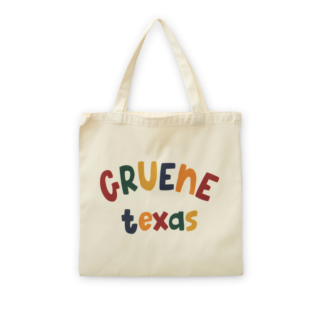 Colorful Gruene Texas Tote Bag