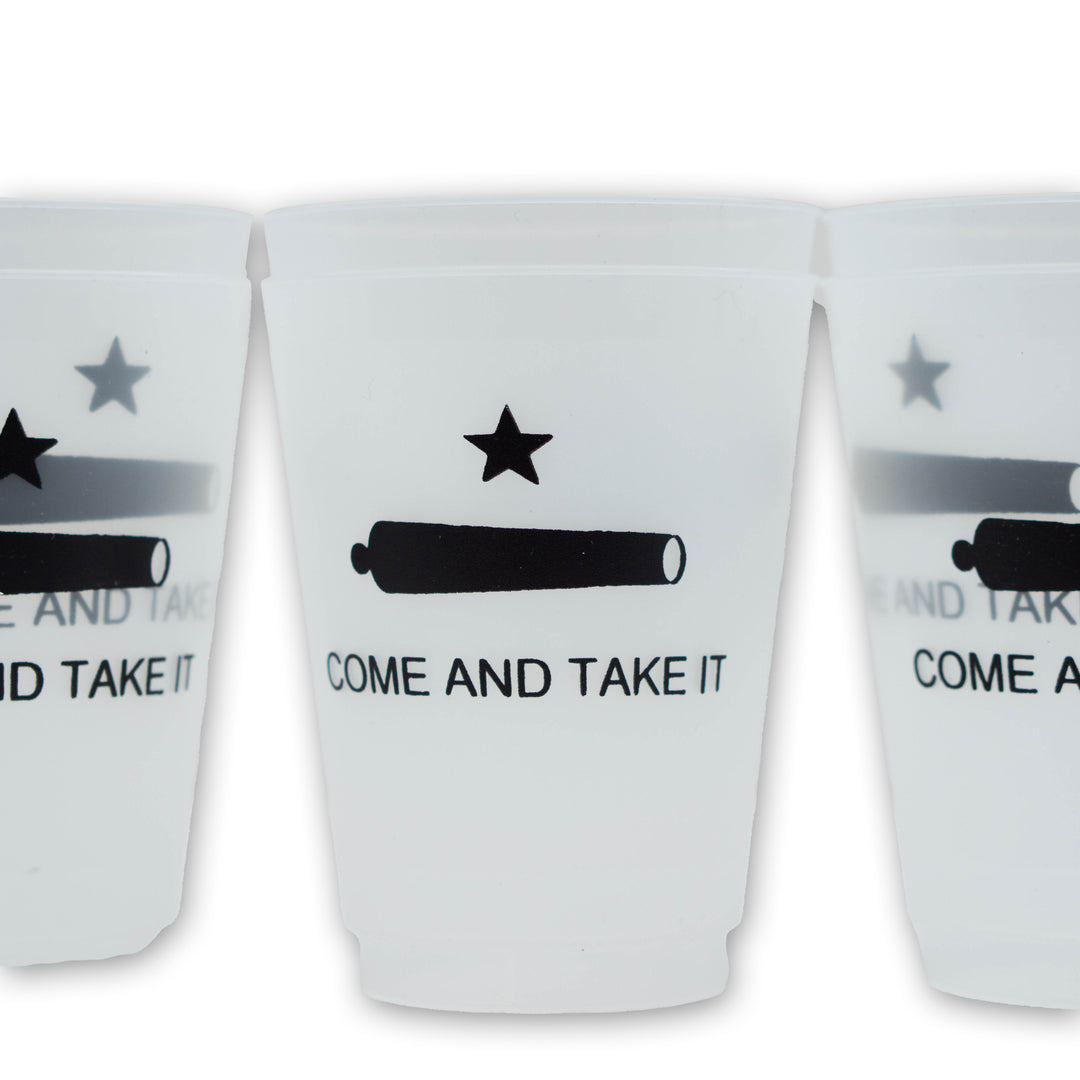 Come & Take It Frosted Cups 6pk