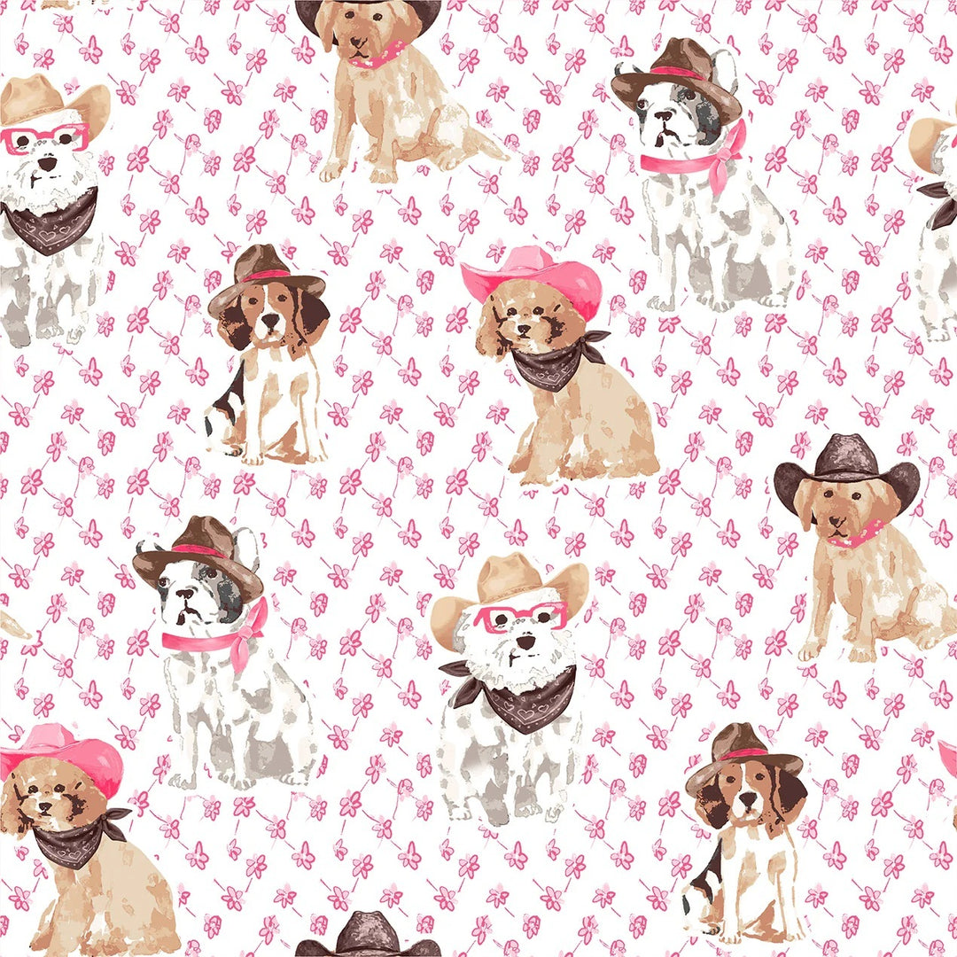 Cowboy Pups Quilted Hot Tool Bag