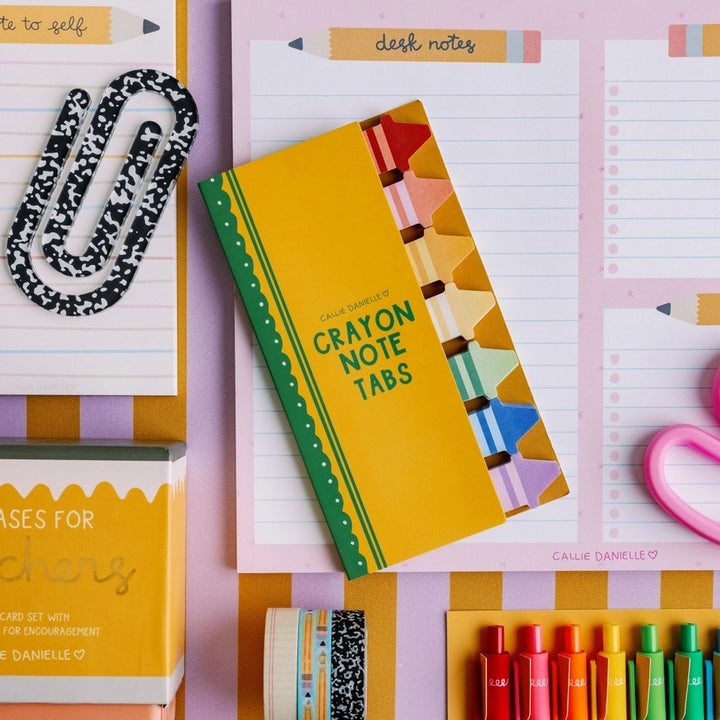 Crayon Sticky Note Tabs Set #601432