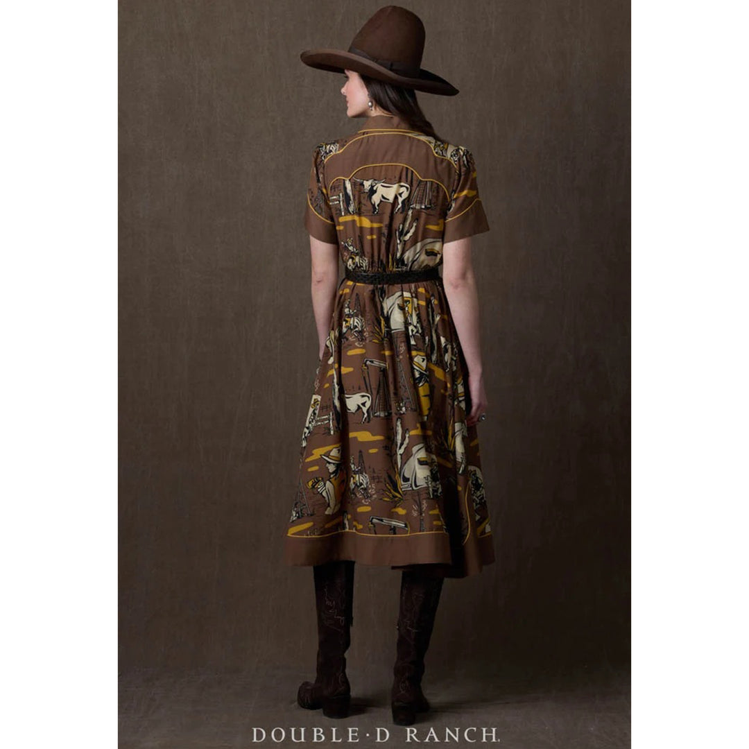 Oil Camp Dress #D1513