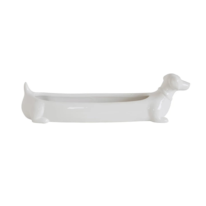 Ceramic Dachsund Cracker Dish #DA7590